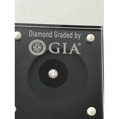 255 - 0.42CT Diamond  Stone Round Brilliant cut D/VS1 Triple Excellent, GIA 14981197