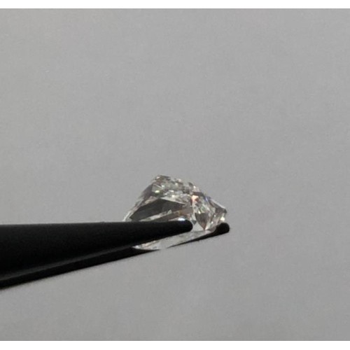 257 - 0.90ct Diamond Stone, Loose Stone Princess Cut H/SI1, GIA certificate 1347324597 (laser inscription ... 