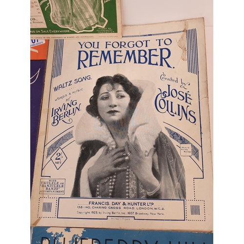 107 - Selection of Sheet Music from the 20s/30's including Vera Lynn, Henry Hall and Irving Berlin and a F... 