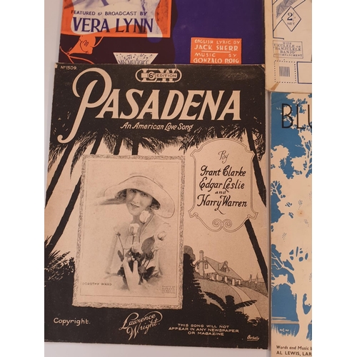 107 - Selection of Sheet Music from the 20s/30's including Vera Lynn, Henry Hall and Irving Berlin and a F... 