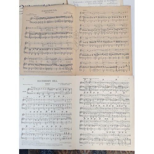 107 - Selection of Sheet Music from the 20s/30's including Vera Lynn, Henry Hall and Irving Berlin and a F... 