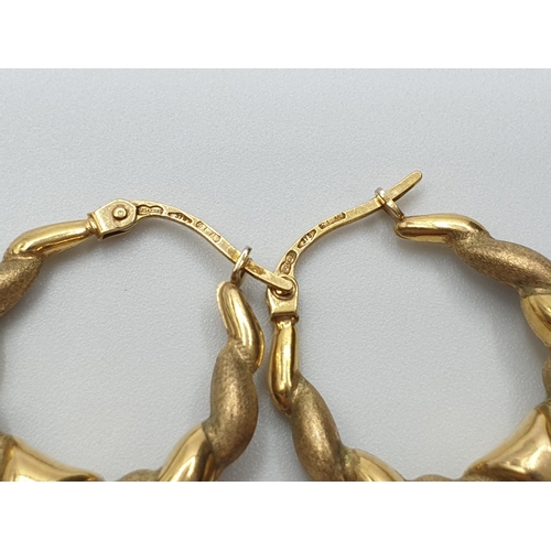 143 - Pair of 9ct Gold Earrings, weight 1.6g