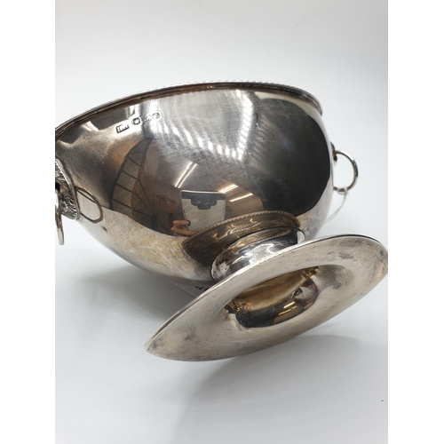 165 - Vintage Silver Boat shaped Dish,clear hallmark showing Henry Archer Sheffield 1923 ,length 14cm appr... 