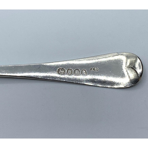 232 - Antique 1803 Silver George III tablespoon, hallmark showing  London 1803, 22cm and  53grams approx.