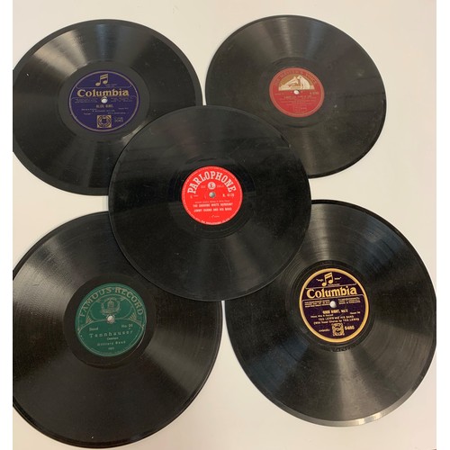 268 - 12 78rpm records to include 'Diana' by Paul Anka ,& Edmundo Ross recordings.