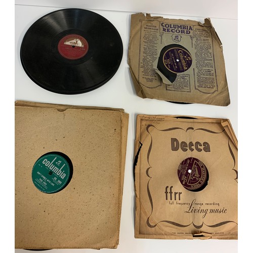 268 - 12 78rpm records to include 'Diana' by Paul Anka ,& Edmundo Ross recordings.