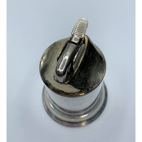 262 - Tiffany & co silver table lighter circa 1907. 7cms tall.