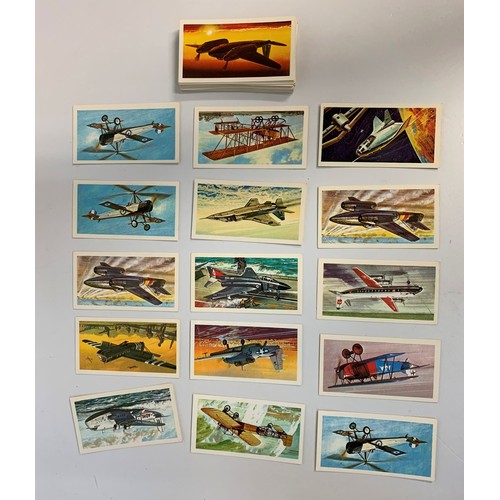 284 - 39x History of Aviation Cigarette Cards issued by Brook Bond Tea in 1950s'60s (39)