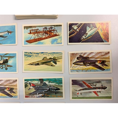 284 - 39x History of Aviation Cigarette Cards issued by Brook Bond Tea in 1950s'60s (39)