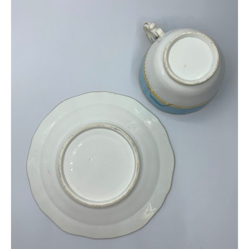 363 - H&R Daniel first Gadroon shape Cup & Saucer in good condition (2)