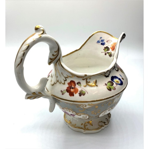 137 - Daniel mayflower shape creamer in good condition.