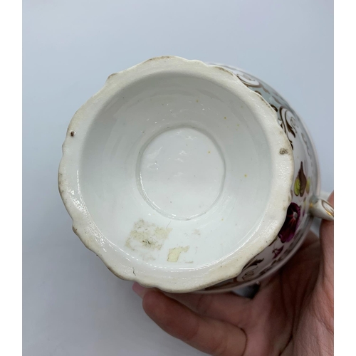 137 - Daniel mayflower shape creamer in good condition.