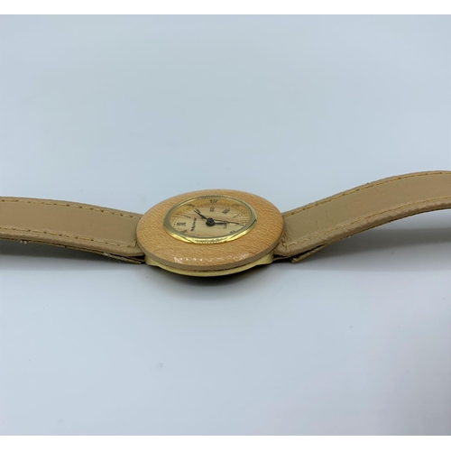 415 - A Philip Mercier Quartz Ladies Fashion Watch With Leather Strap