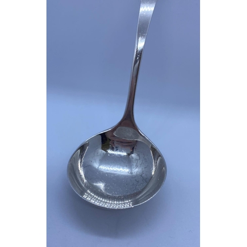 62 - Antique Silver Sauce Ladle Clear Hallmark for Cooper Brothers Sheffield 1935. 26 grams approx., 11.5... 