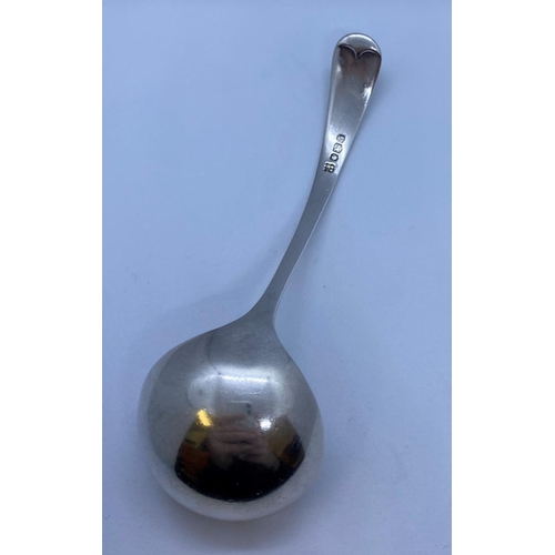 62 - Antique Silver Sauce Ladle Clear Hallmark for Cooper Brothers Sheffield 1935. 26 grams approx., 11.5... 