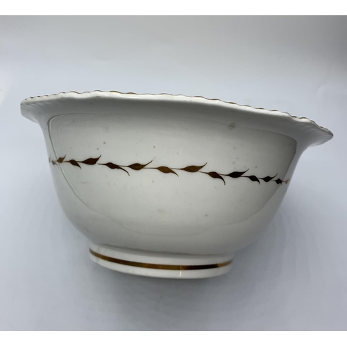 130 - H&R Daniel first gadroon shape slop bowl pattern no.5699.