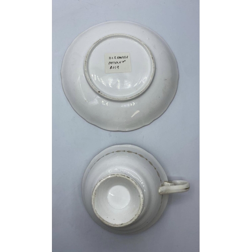 148 - Sutherland shape cup and saucer in good condition.