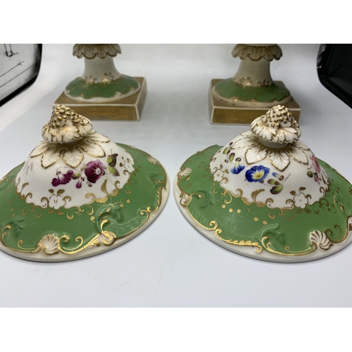 149 - A pair of shell border shape serving bowls in fair condition for age.