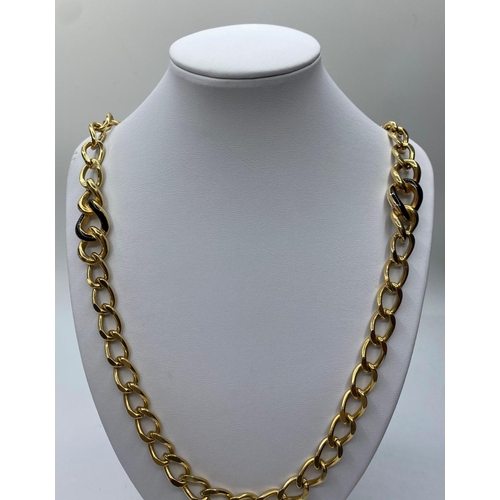 165 - Dior Large Link Necklace.