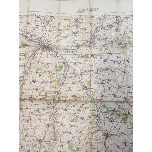 31 - 1915 Dated British War Office Fabric Map.