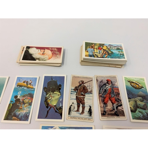 349 - Mixed lot of 1950s/60s Brooke Bond Collectable cards 85 cards in total to include: Adventurers & exp... 