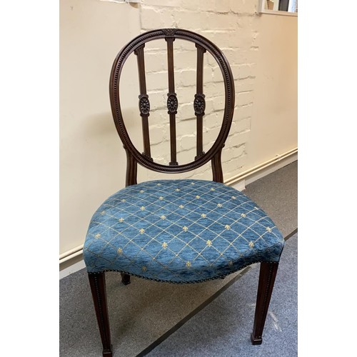 502 - Set of Antique Chair and Foot rest , chair is L51 x H32cm and the foot rest is L39 x W33cm (2)