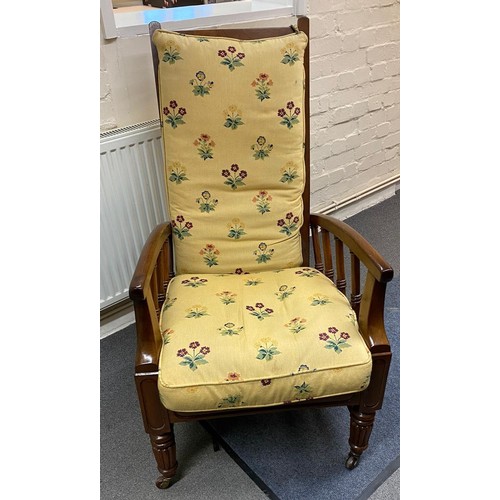 503 - Antique Armchair, L81 x W55 x H104cm