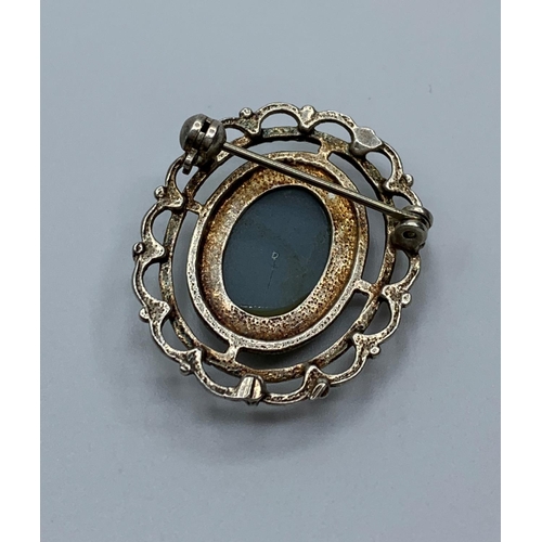 257 - Silver Camel Brooch, weight 4.7g