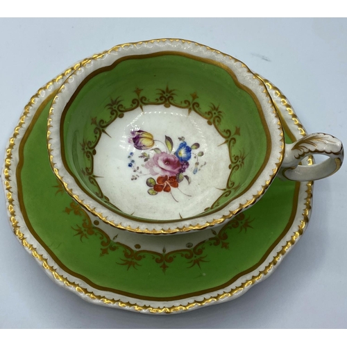 611 - Daniel second gadroon shape cup and saucer in good condition