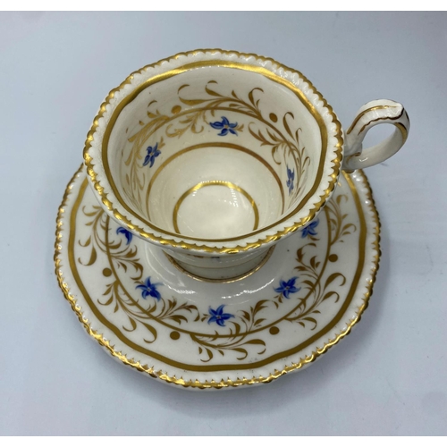 655 - H&R Daniel Shrewsbury shape cup & saucer in good condition