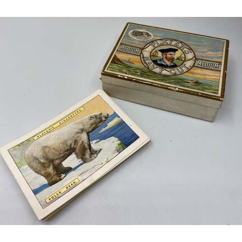 668 - Players cigarette cards in original box, 8 characters from Dickens plus 12 natural history cards