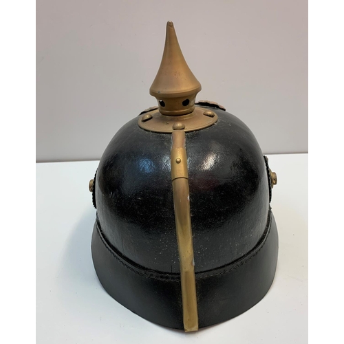 16 - WW1 Prussian pickelhaube artillery type (repro)