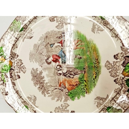 58 - Vintage Spode Byron Series 2 Quartered Serving Plate.