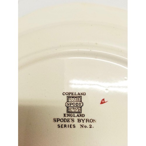 58 - Vintage Spode Byron Series 2 Quartered Serving Plate.