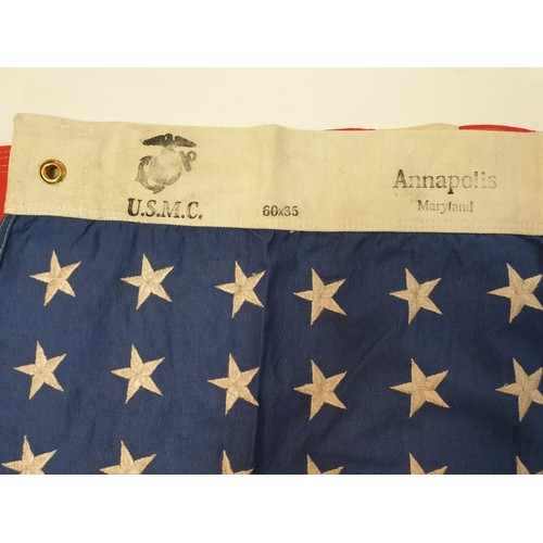 48 - WW2 US Marine Corps “Stars & Stripes” 48 Stars. Dated 1944.