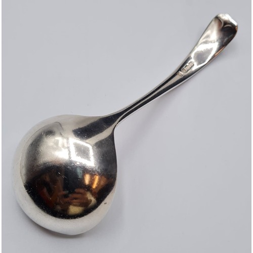 244 - Vintage Silver sauce ladle Clear Hallmark for Cooper Brothers Sheffield 1937, 11.5 cm approx 27 g ap... 