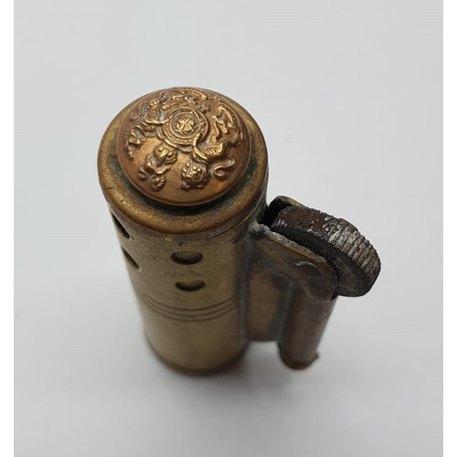 63 - WW1 British Trench Art “Tommy” Lighter.