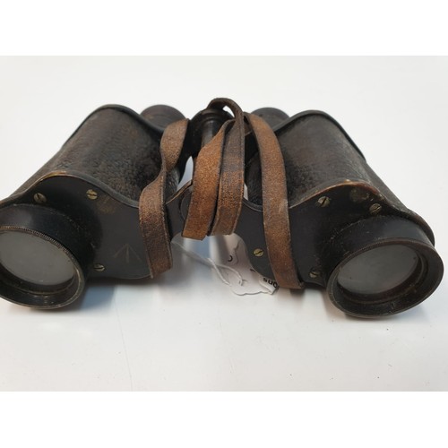 125 - WW1 British Army Binoculars Dated 1917. Maker Ross