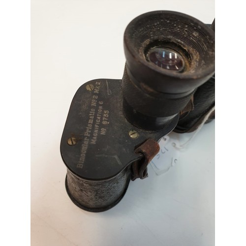 125 - WW1 British Army Binoculars Dated 1917. Maker Ross