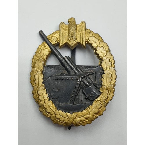 141 - WW2 German Coastal Artillery Badge