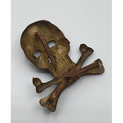 151 - WW1-WW2 German Brunswick Skull Badge.