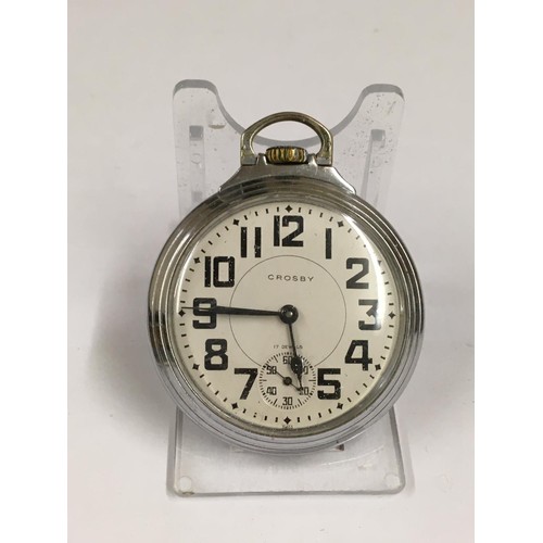 540 - Vintage railroad case pocket watch