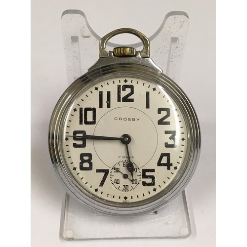 540 - Vintage railroad case pocket watch