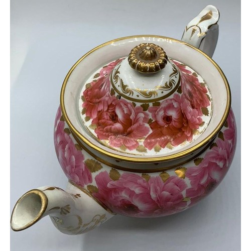 186 - Ornate tea pot circa 1830.