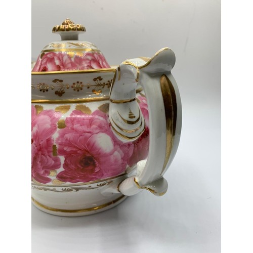 186 - Ornate tea pot circa 1830.