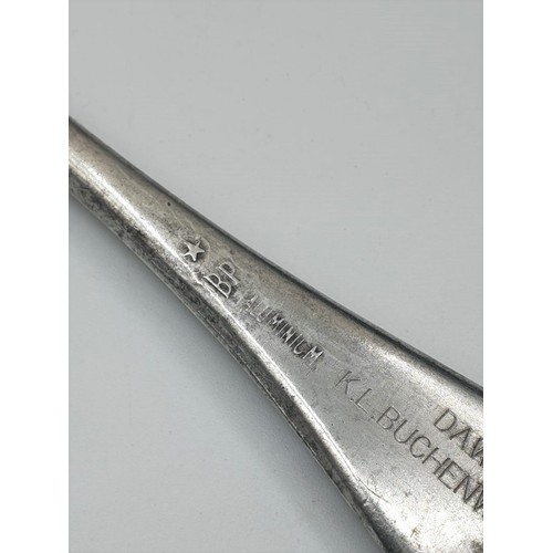 147 - WW2 German Fork from SS Canteen at Buchenwald Concentration Camp.