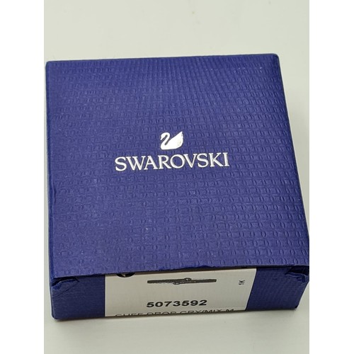 372 - SWAROVSKI EXPANDING BANGLE/BRACELET WITH BOX