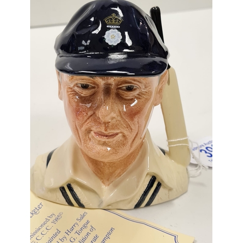 399 - Royal Doulton Limited Edition Cricketer, With Certificate.