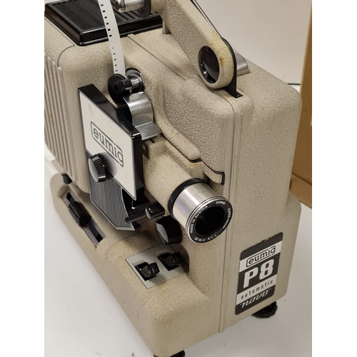 406 - Genuine Eumig Automatic 8MM. Movie Projector. Complete with Box, All Components and Instruction Manu... 