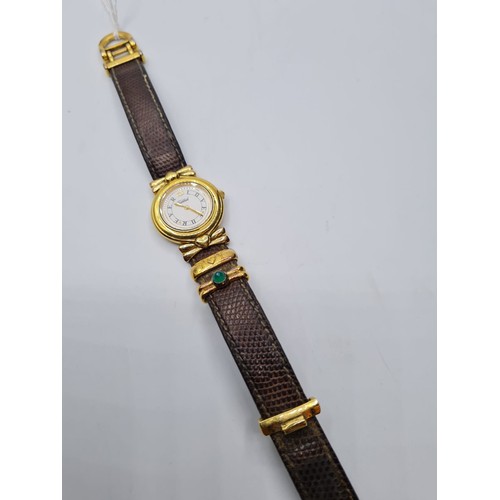 23 - A ladies vintage gold plated wrist watch from Tabbah in Bond street